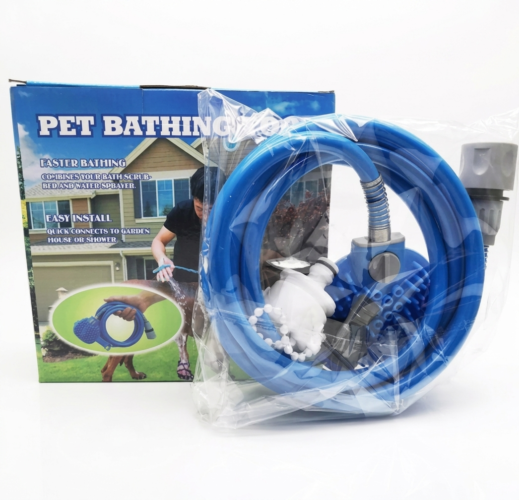 Brosse de Douche 2-en-1 pour Chiens & Chats