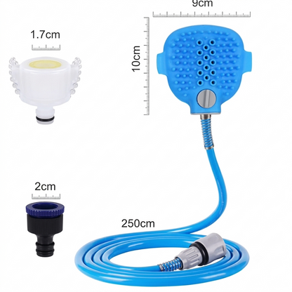 Brosse de Douche 2-en-1 pour Chiens & Chats