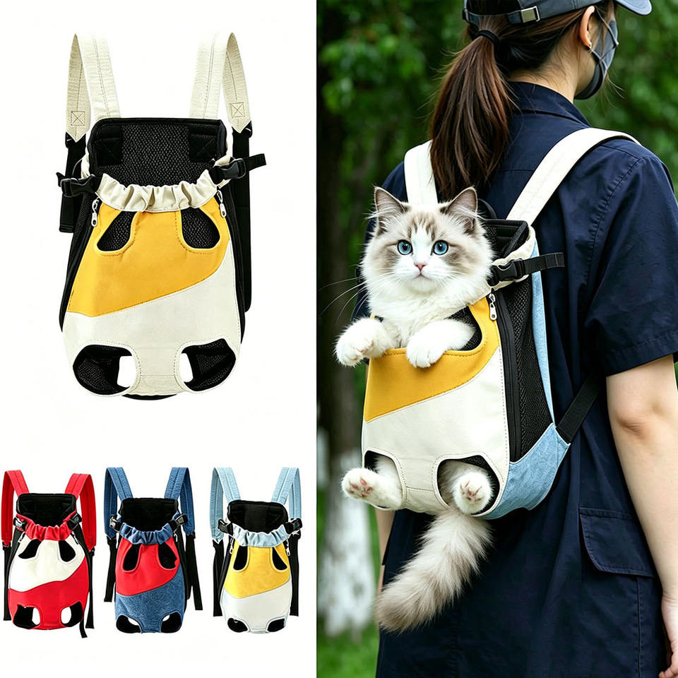 Sac de Transport Dorsal et Ventral pour Animaux
