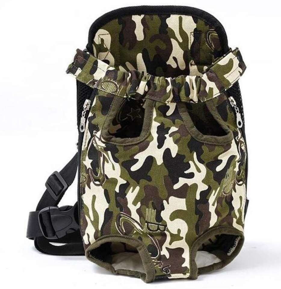 Sac de Transport Dorsal et Ventral pour Animaux