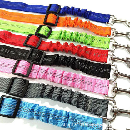 Ceinture de Sécurité Élastique & Anti-Choc pour Animaux de Compagnie