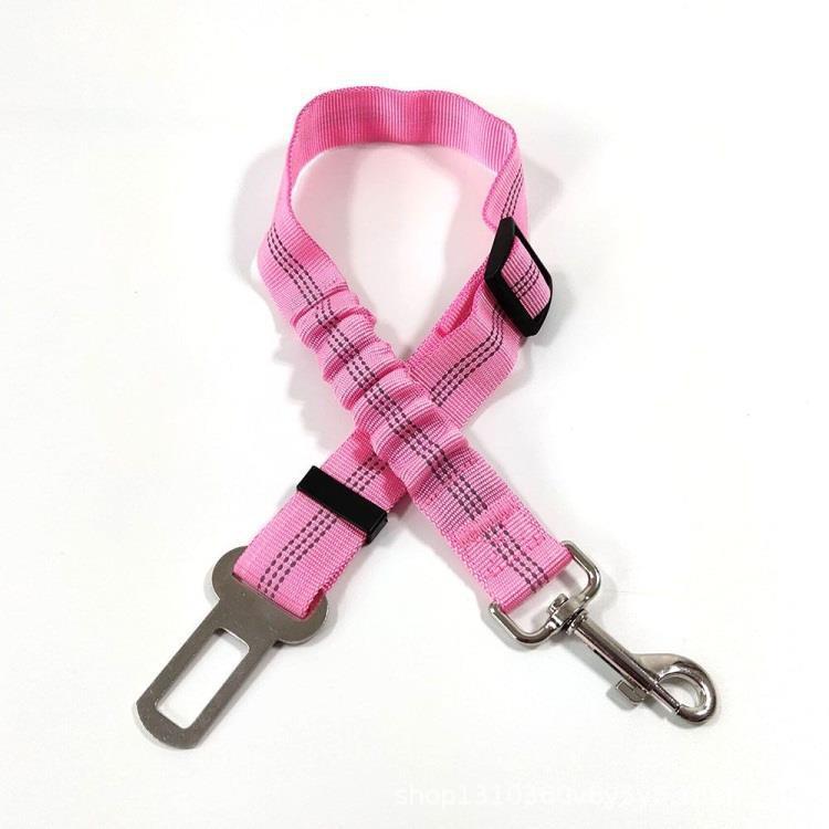 Ceinture de Sécurité Élastique & Anti-Choc pour Animaux de Compagnie